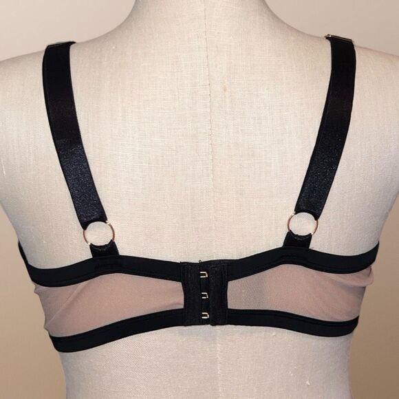 Full Figure Thirdlove Deco Lace Demi Bra Size 40F 40DDD - Picture 6 of 6